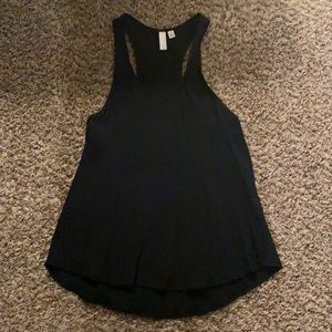 Black Racerback Tank